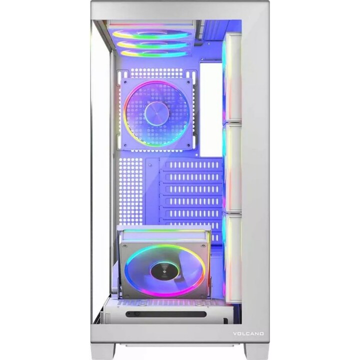 MODECOM Computer Case VOLCANO STELLAR ARGB MIDI 8F White
