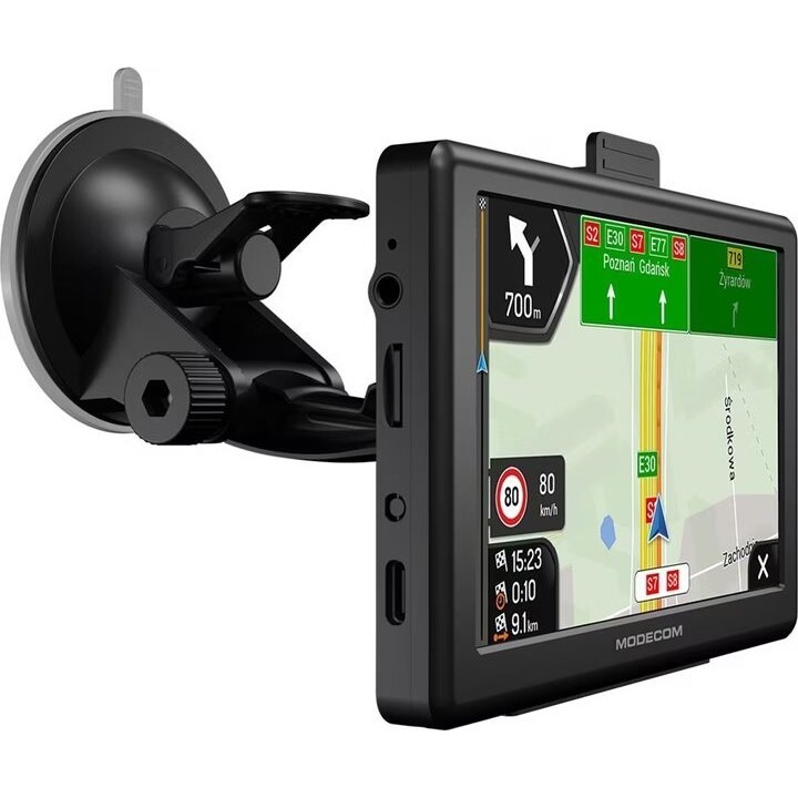 Modecom FreeWAY CX 5.0 Car Navigator + iGO Truck Navigator (1-year update) Black