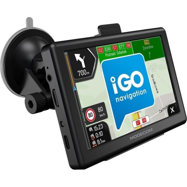 Modecom FreeWAY CX 5.0 Car Navigator + iGO Truck Navigator (1-year update) Black