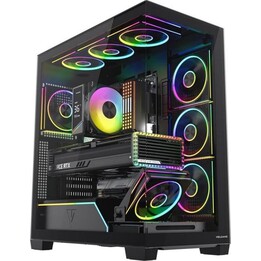 MODECOM VOLCANO STELLAR PLUS ARGB MIDI 8F Case per computer nero