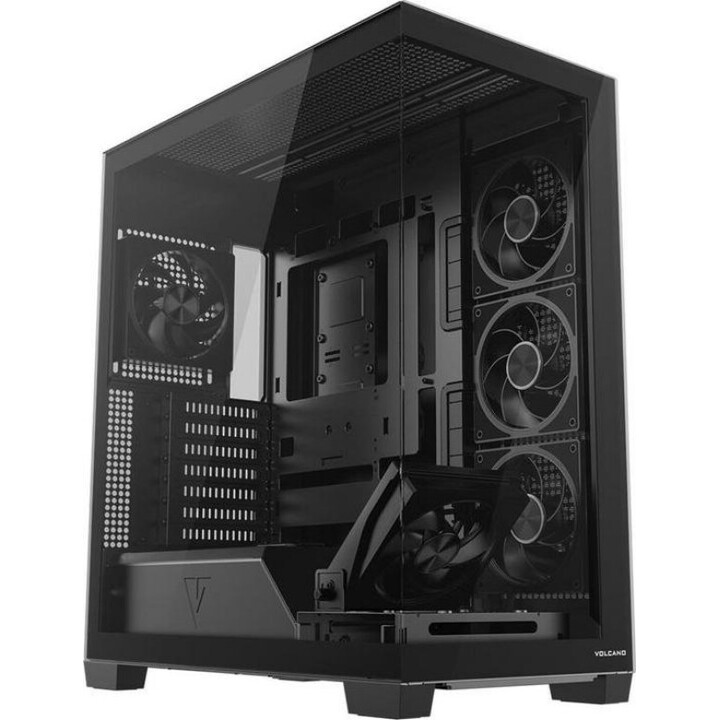 MODECOM Computer Case VOLCANO STELLAR PLUS ARGB MIDI 5F Noir