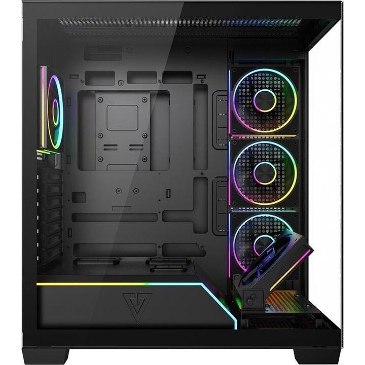 MODECOM VOLCANO STELLAR PLUS ARGB MIDI 5F Computer Case Black