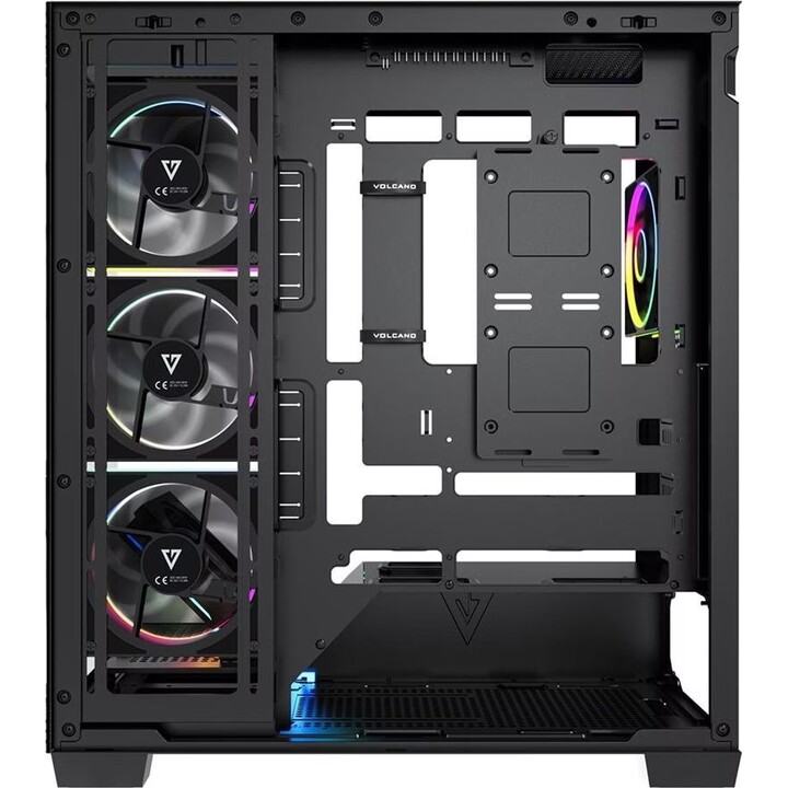 MODECOM Computer Case VOLCANO STELLAR PLUS ARGB MIDI 5F Noir