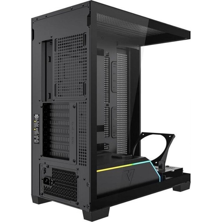 Computergehäuse MODECOM VOLCANO STELLAR PLUS MIDI Schwarz