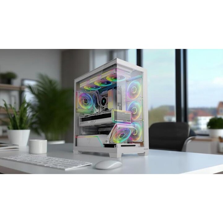 MODECOM VOLCANO STELLAR PLUS MIDI Computer Case White