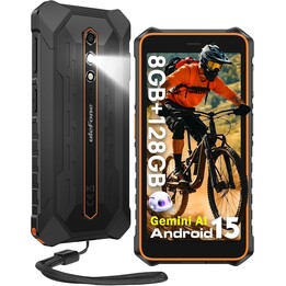 Ulefone RugKing 2 Pro, 4GB 128GB, 5,45 IPS, 4550mAh, Arancione