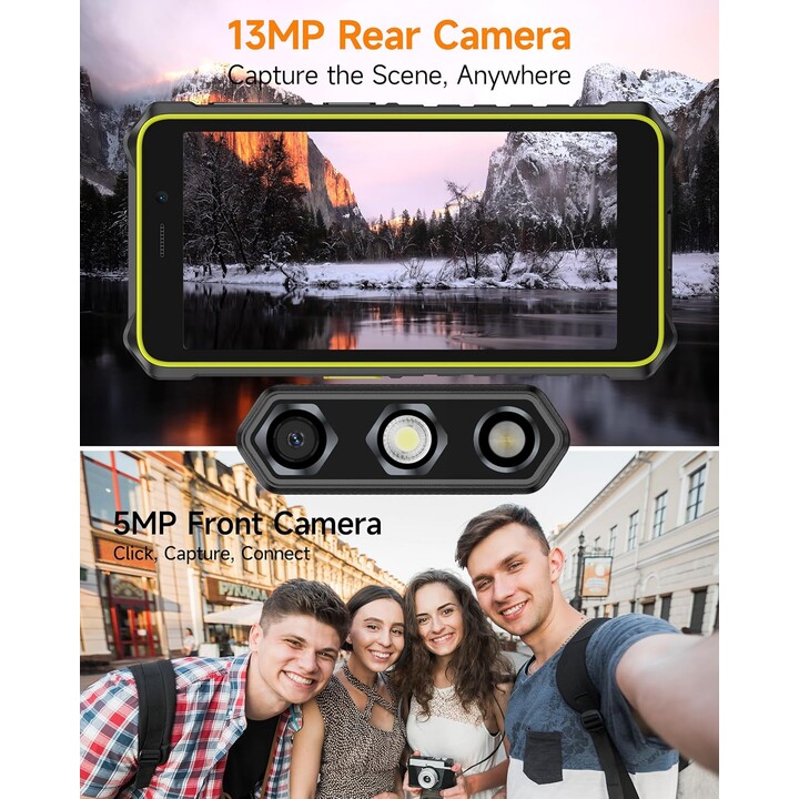 Ulefone RugKing 2 Pro, 4 GB 128 GB, 5,45 IPS, 4550 mAh, Orange