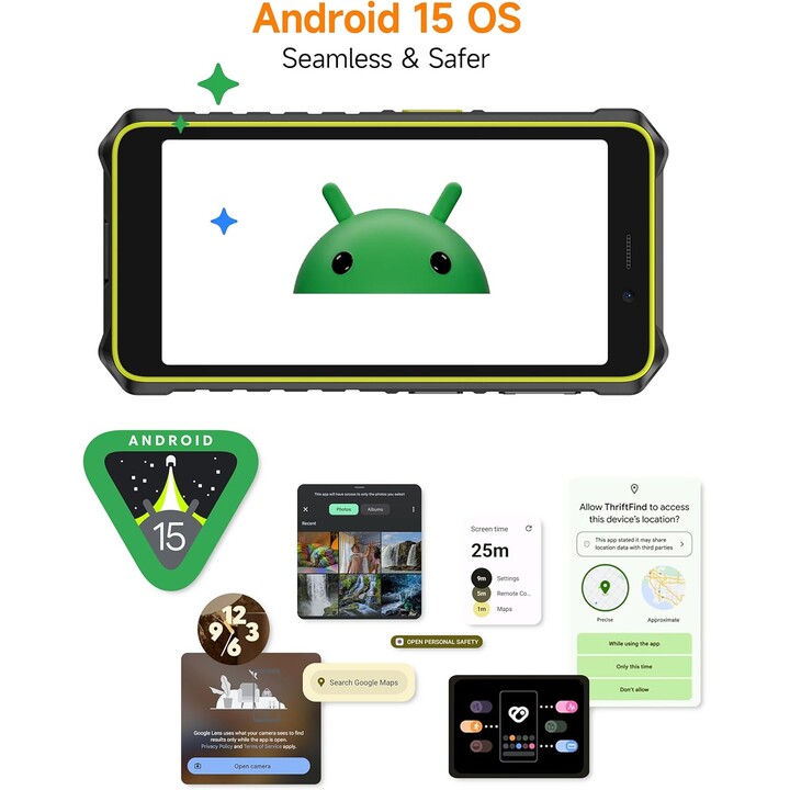 Ulefone RugKing 2 Pro, 4 GB 128 GB, 5,45 IPS, 4550 mAh, Orange