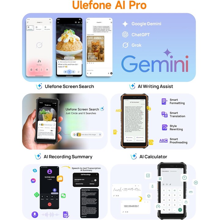 Ulefone RugKing 2 Pro, 4 GB 128 GB, 5,45 IPS, 4550 mAh, Orange