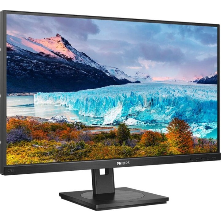 Moniteur Philips 273S1/00 27″ 1080p 75 Hz IPS USB-C LowBlue Haut-parleurs VESA Hauteur