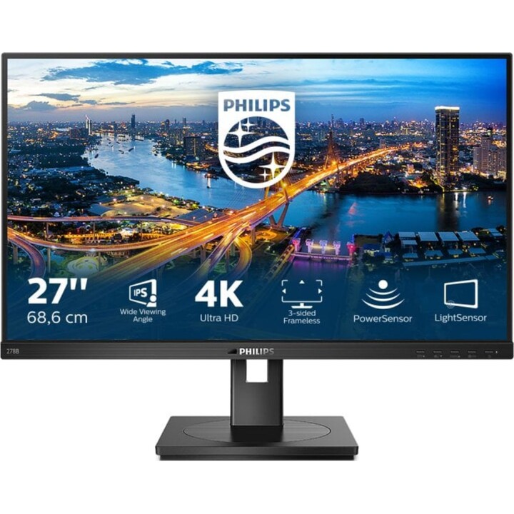 Philips B-Line 278B1 27-Zoll-LED-IPS-UltraHD-4K-Monitor mit integrierten Lautsprechern