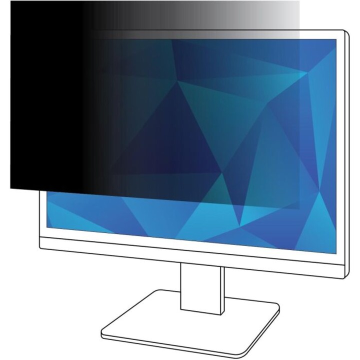 Filtro privacy 3M per monitor a schermo intero da 24 pollici con attacco magnetico COMPLY 16:10 PF240W1EM 3M41503