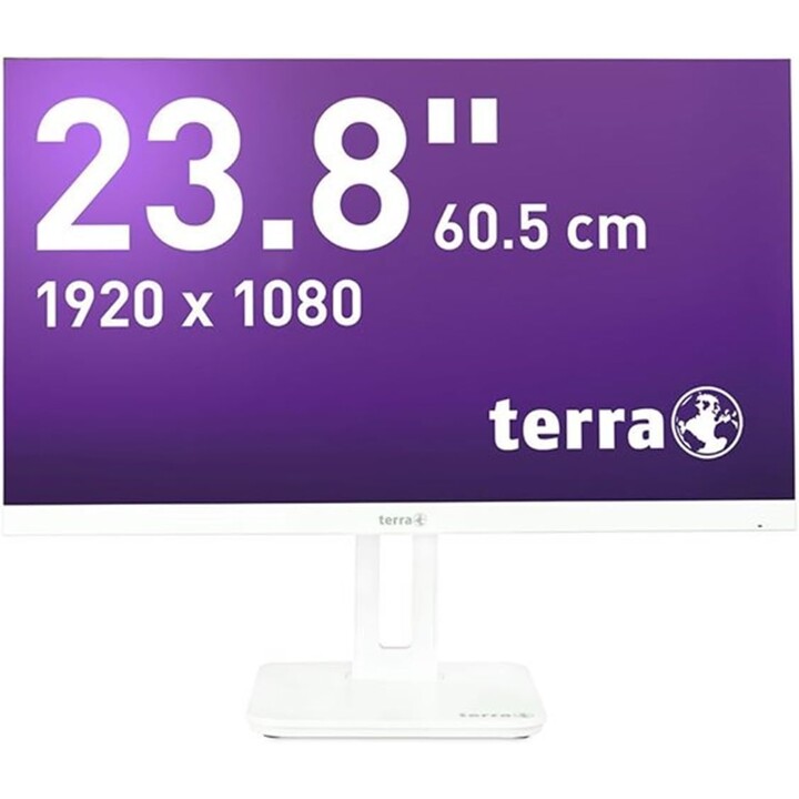 Terra - Rotating Monitor (2465W, 24", 24"), pivoting monitor, USB-C, HDMI, DisplayPort