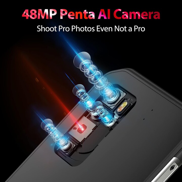Ulefone Armor 11T 5G, 8GB 256GB, 6.1 LCD HD+, 5200mAh, Dual Sim, Black