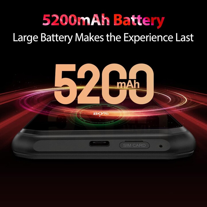 Ulefone Armor 11T 5G, 8GB 256GB, 6.1 LCD HD+, 5200mAh, Dual Sim, Negro