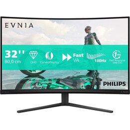 Philips Evnia 3000 32M2C3500L/00 31,5 Zoll LED Fast VA QHD 180 Hz gebogener Monitor