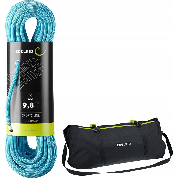 Boa rope 9.8mm 50m + EDELRID liner cover