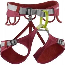 EDELRID Jayne Imbracatura da arrampicata XL Rabarbaro Rosso Donna Sport Mountain Gear