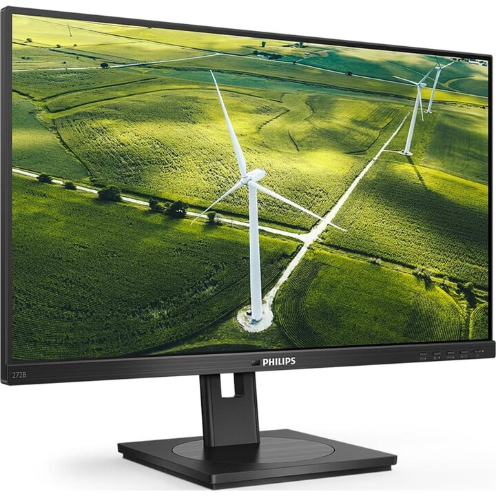 Monitor Philips 272B1G 27" DVI, HDMI, DisplayPort, Hub USB, 4 ms, Nero
