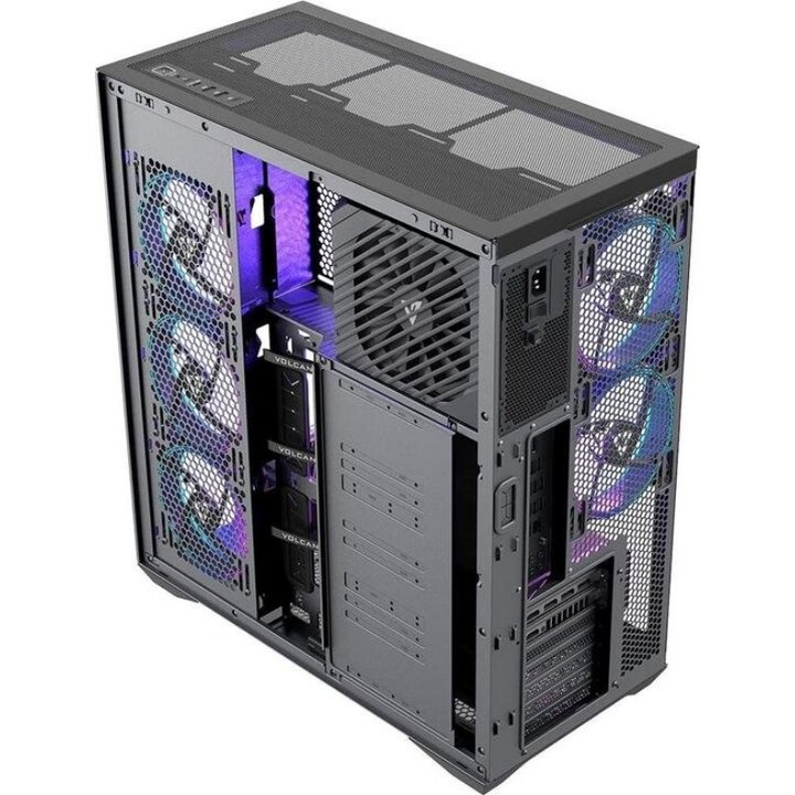 MODECOM Volcano SPACE XL ARGB FULL TOWER 5F Computer Case Black
