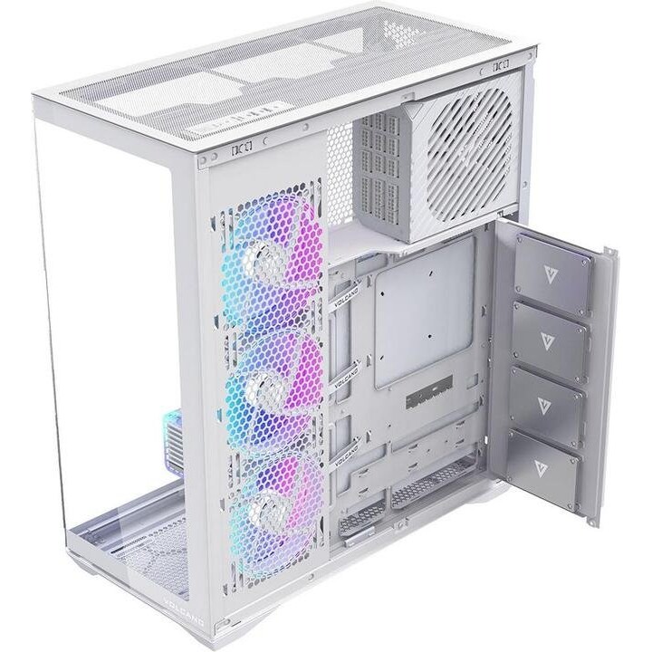 MODECOM Volcano SPACE XL ARGB FULL TOWER 5F Computer Case White