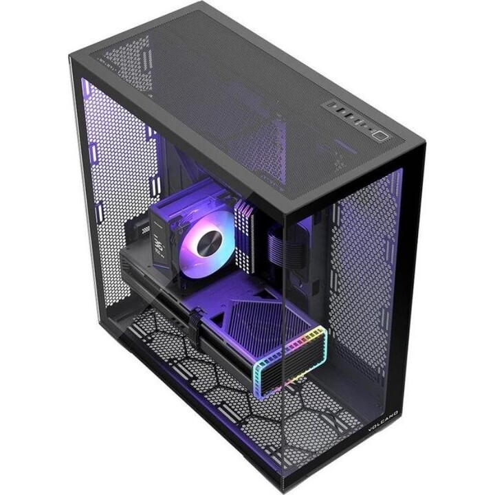 MODECOM Volcano SPACE XL FULL TOWER NF Computer Case Black