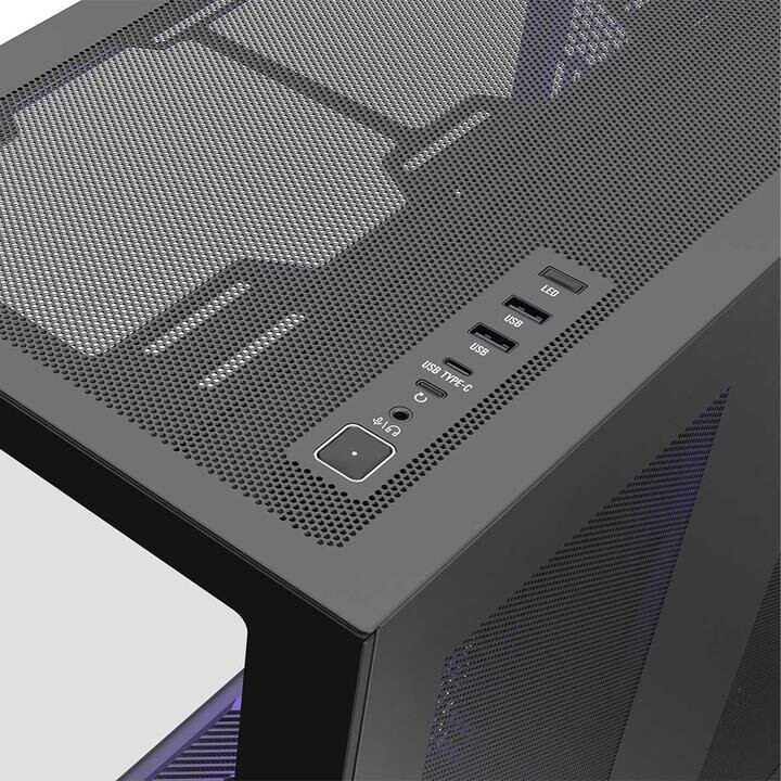 Computergehäuse MODECOM Volcano SPACE XL FULL TOWER NF Schwarz