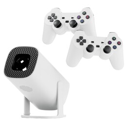 Proiettore per giochi P30 Max 1 GB/8 GB Android 11 + 2 Mandos