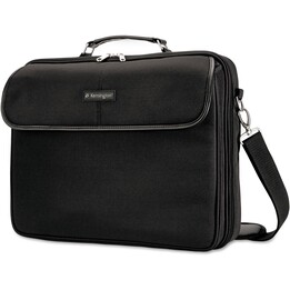 Kensington K60390WW - Mallette pour ordinateur portable pour ordinateurs portables jusqu'à 16", design à clapet, compartiment re