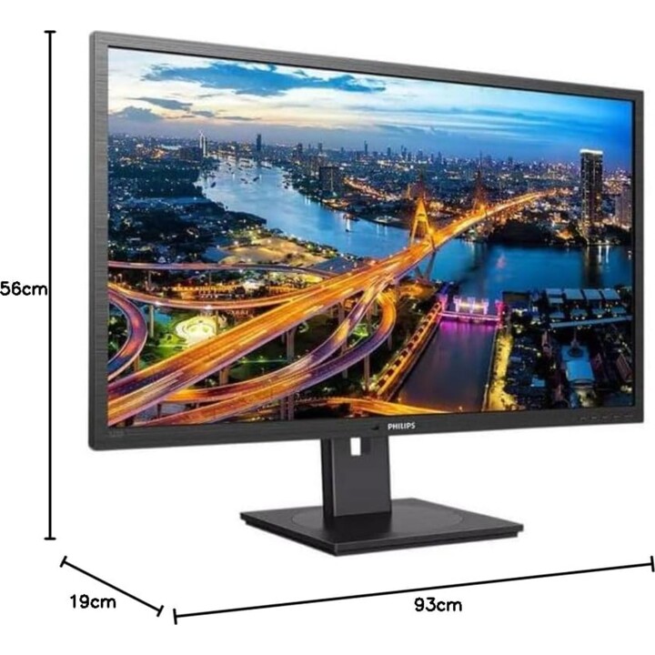 Philips 325B1L - Monitor QHD de 32", 75 Hz, IPS, altura ajustável, alto-falantes