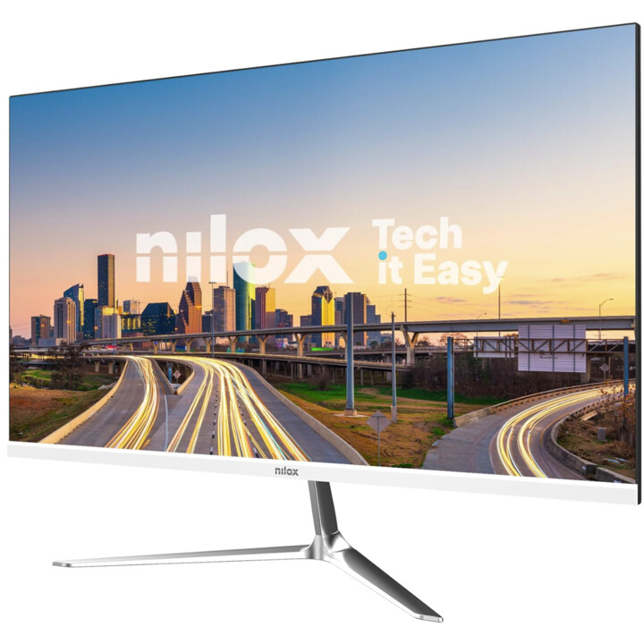 MONITOR 24" Full HD, VA, 120Hz, HDMI and VGA, White