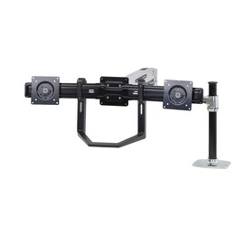 Ergotron - Supporto doppio per monitor da 17 a 26 pollici (16 kg massimo)