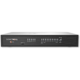 Firewall SonicWall TZ380 Secure Upgrade Plus Advanced Edition 3,5 Gbps, 8x1GbE/2x5G SFP+, armazenamento expansível até 512GB