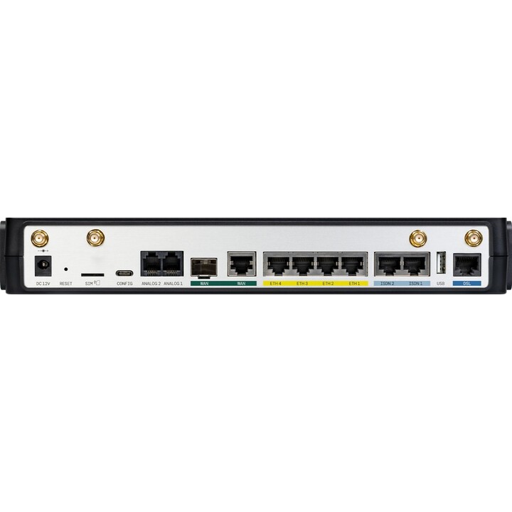 LANCOM 1803VAW-5G (62158) Router VoIP SD-WAN, Wi-Fi 6 de doble banda (1200/575 Mbps), VDSL Supervectoring/5G dual-SIM