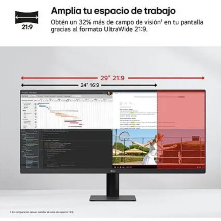 Monitor LCD de 29 pulgadas IPS/29U511A-B LG