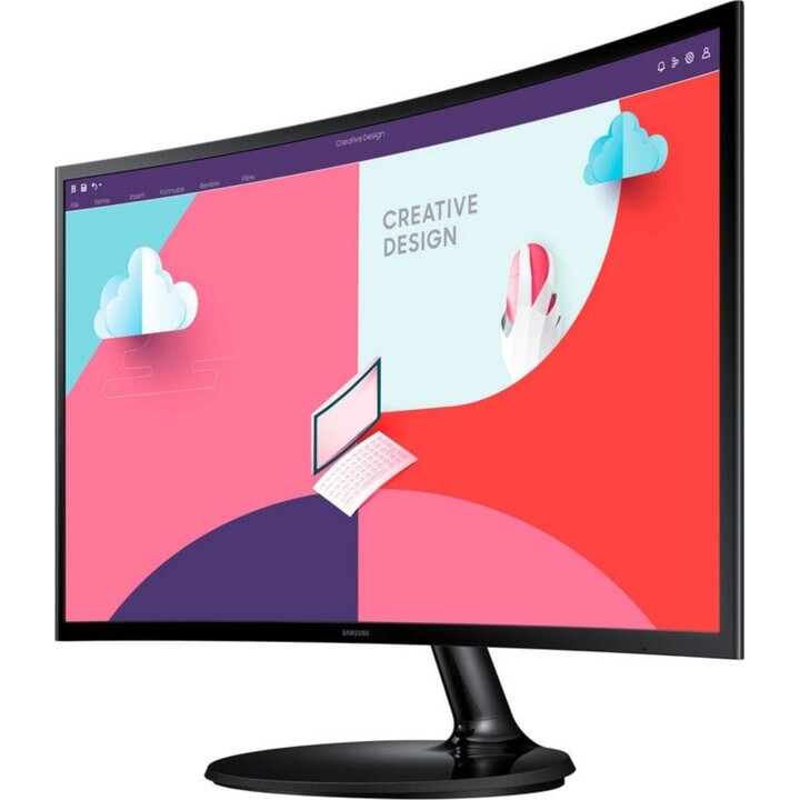 Moniteur incurvé Samsung Essential Monitor S36C 27" LED FullHD 75Hz FreeSync