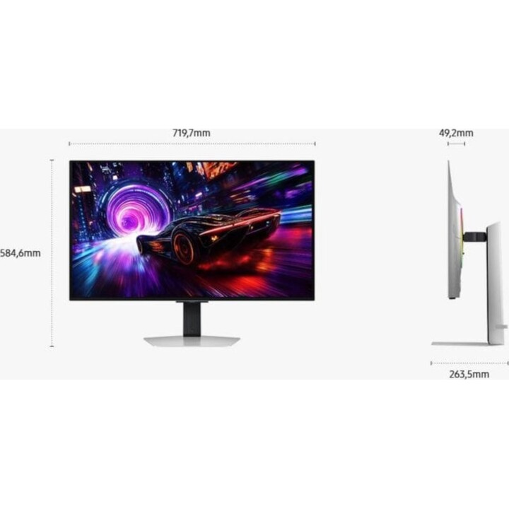 Monitor Samsung LS32FG810SUXEN 32" 4K 240Hz OLED Flat FreeSync Premium Pro HDR10+ senza riflessi