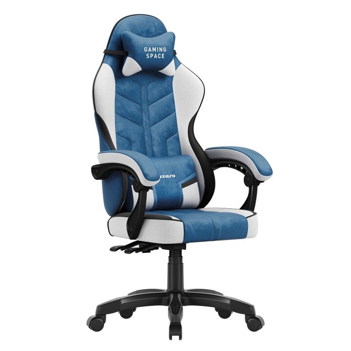 Cadeira Gamer Huzaro Force 2.7 Black Carbon Azul