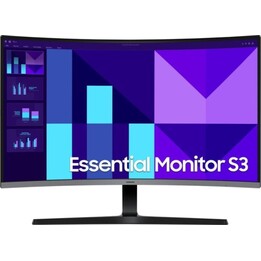 Samsung S39GD 32" FullHD 100Hz VA 4ms Curved Monitor mit Lautsprechern, Schwarz