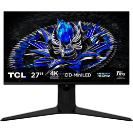 TCL 27R83U Monitor 27" 4K UHD 160Hz Mini-LED QLED HDR1400 FreeSync G-Sync USB-C