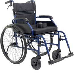 MDH VCWK9ANGCZA17PU Wózek inwalidzki ze stopów lekkich NAVY1