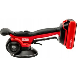 Pro Fachmayer 3-01-28-PT-001, Ventouse vibrante pour carrelage 1*2.0AH, Moteur électrique, Rouge/Noir