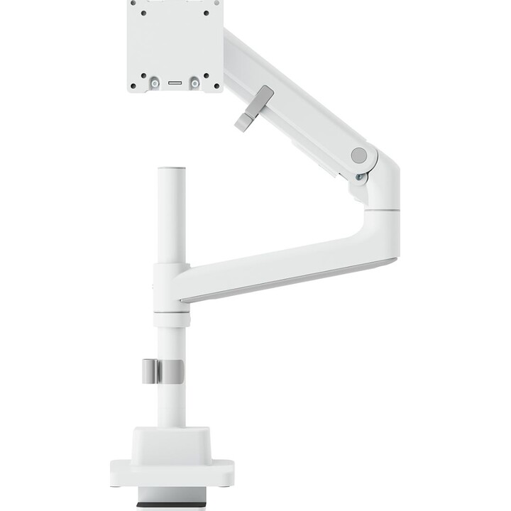 Support pour écran 57", 27 kg, ressort à gaz, VESA: 75x75, 100x100, blanc