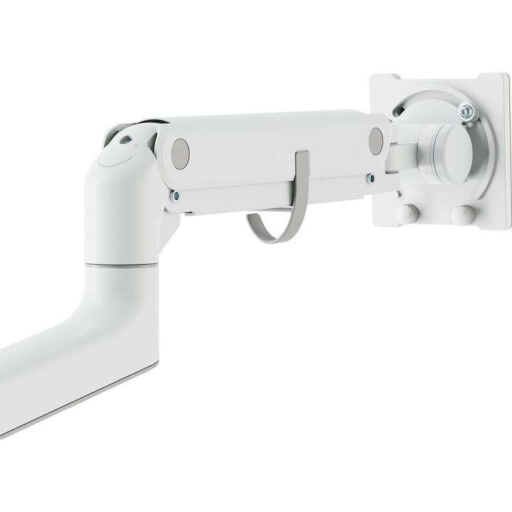 Support pour écran 57", 27 kg, ressort à gaz, VESA: 75x75, 100x100, blanc