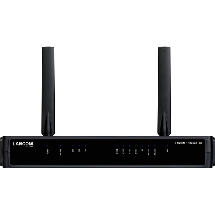 LANCOM 1800VAW-4G (UE) SD-WAN Wi-Fi 6 VoIP Router/Gateway, Wi-Fi 6 dual-band
