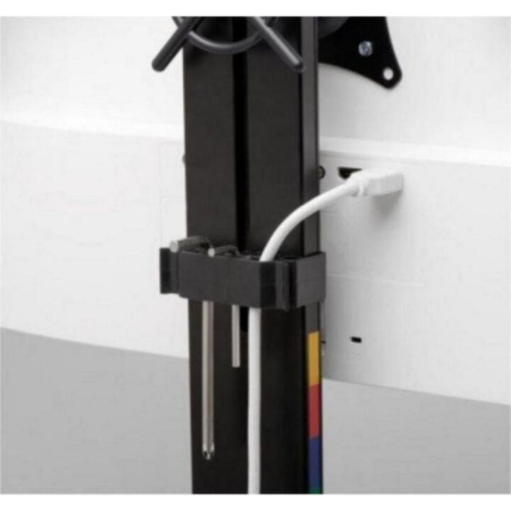 Braccio per monitor Kensington SmartFit, regolazione manuale, 8 kg, 32 pollici, salvaspazio