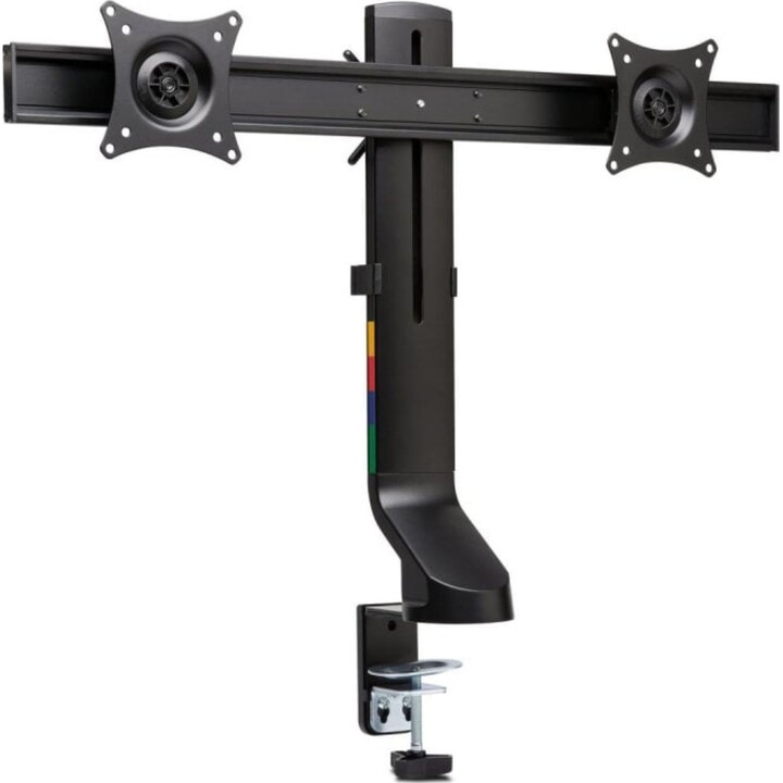 Braccio porta monitor doppio salvaspazio Kensington SmartFit Nero 8 kg 27" Regolazione manuale