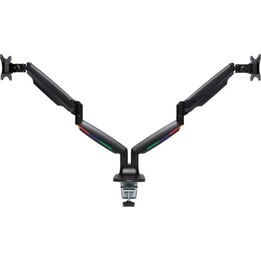 Braccio per monitor Kensington SmartFit con sollevamento a gas regolabile a doppia altezza, supporta fino a 34" nero