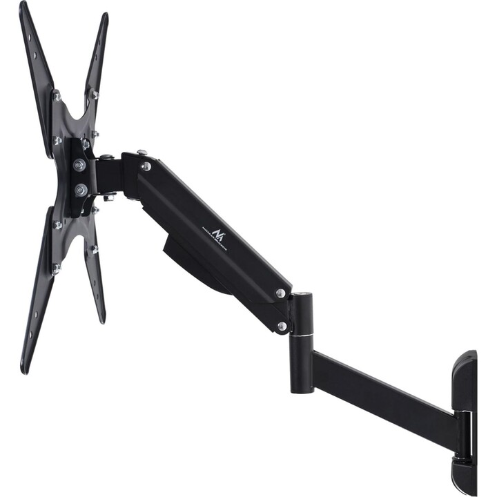 Supporto da parete Maclean MC-784 per TV LCD LED al plasma, inclinabile, molla a gas, fino a 22 kg