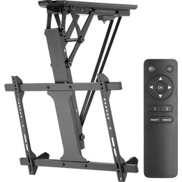 Soporte de techo eléctrico Maclean para TV de 32-70", para techos inclinados y altos